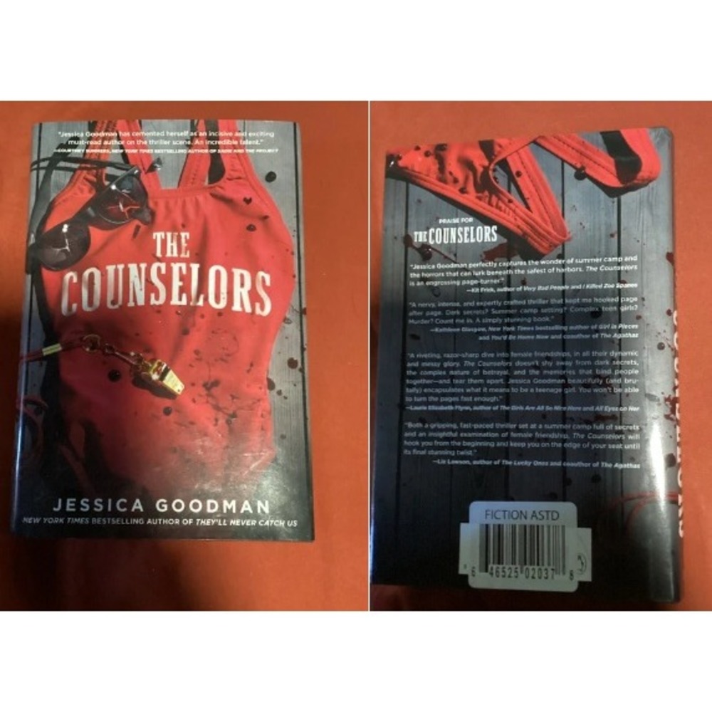 Jessica Goodman The Counselors Hardcover YA Mystery Thriller Summer Camp Fiction